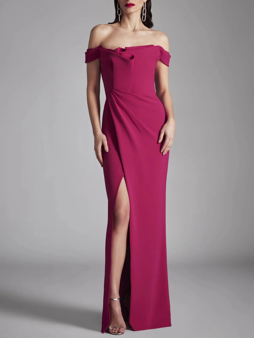 Wholesa A-Line Strapless Sleeveless Floor-Length Evening Dress – CNTNZ ...